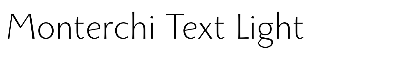 Monterchi Text Light
